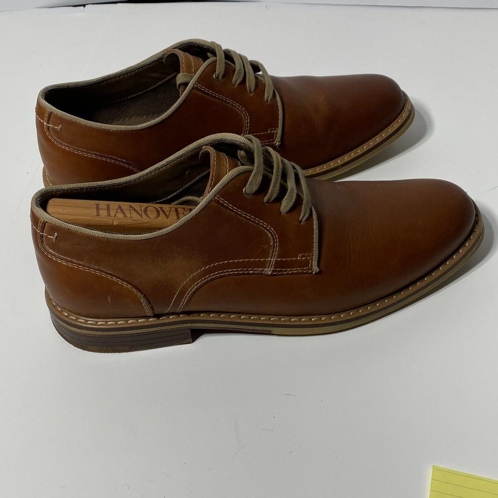 Dockers Martin Leather Lace-up Oxfords  Size 10.5 Wide Brown
